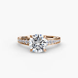Petite Pavé Solitaire
