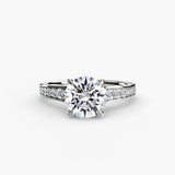 Petite Pavé Solitaire