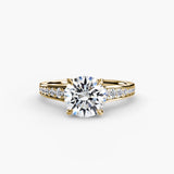 Petite Pavé Solitaire