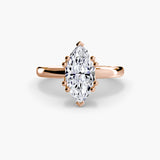 Six-Prong Classic Solitaire