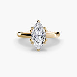 Six-Prong Classic Solitaire