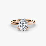 Six-Prong Classic Solitaire
