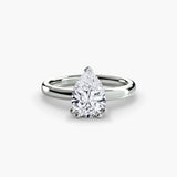 Six-Prong Classic Solitaire