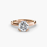 Six-Prong Classic Solitaire