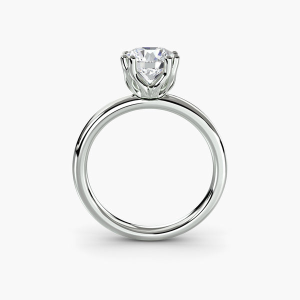 Six-Prong Classic Solitaire